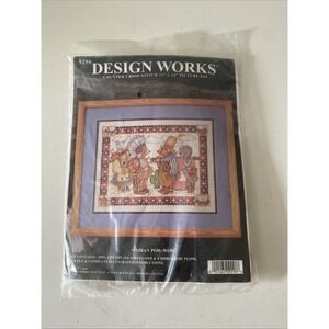 Design Works Teddy Bear Native American Pow-Wow 9296 Counted Cross Kit